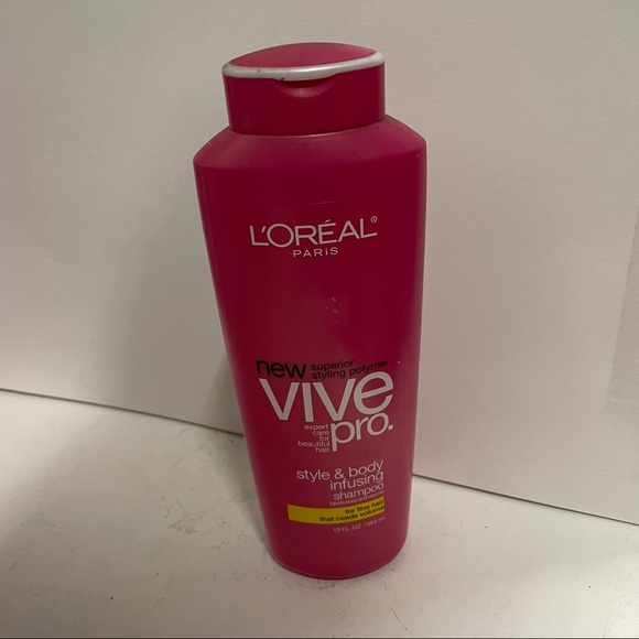 Loreal Vive Pro Style and Body Infusing Shampoo For Fine Hair That Needs Volume - Picture 1 of 2